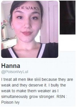 Hanna - Bio de Twitter